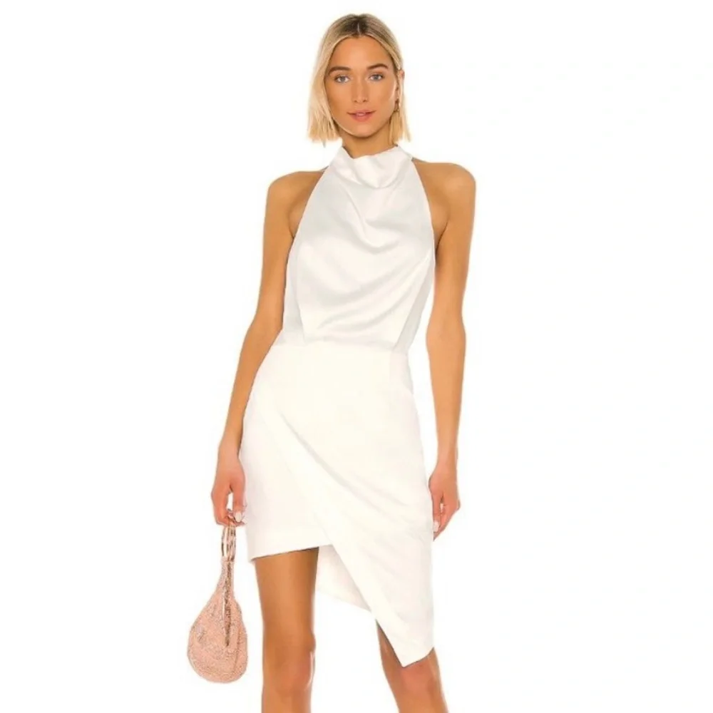 White ELLIATT Camo Dress Size S